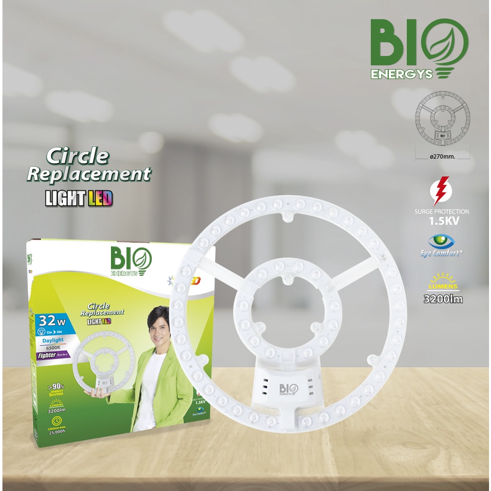 BIOENERGYS หลอดไฟไส้ซาลาเปา LED 32 วัตต์