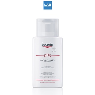 Eucerin pH5 Sensitive Facial Cleanser 100 ml. - ผลิตภัฑณ์ทำความสะอาดผิวหน้า สำหรับผิวบอบบางแพ้ง่าย