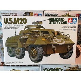 Tamiya 1/35 TA35234 U.S. M20 ARMORED UTILITY CAR