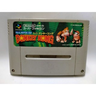 ตลับเกม Dongkey kong 1 ของ Super Nintendo หรือSFC