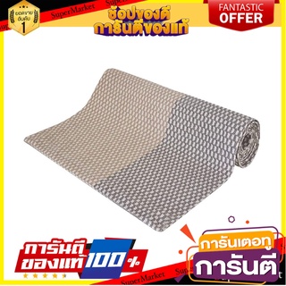 ผ้าคาดโต๊ะ KECH PIXEL 35x180 ซม. สีน้ำตาลเทา ผ้าปูโต๊ะ TABLE RUNNER KECH PIXEL 35X180CM BROWN/GREY