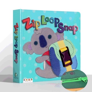 i หนังสือนิทานกิจกรรม Zip Loop Snap พร้อมส่ง