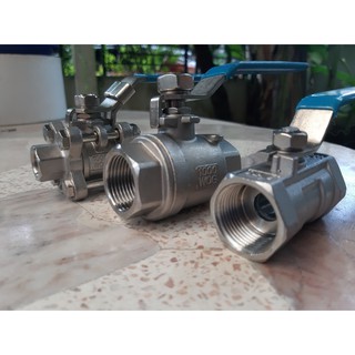 บอลวาล์วสแตนเลสSUS316 1P 2P 3P (Ball Valve)