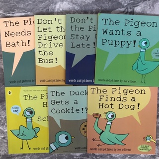 เซตหนังสือภาษาอังกฤษสำหรับเด็ก the pigeon 7 เล่ม