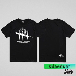 ขอแนะนำ 【COD】  ® เสื้อยืดลาย แนวสตรีท รุ่น Dead Daylight ดำ ( ลิขสิทธิ์แท้ ) แขนสั้น เสื้อยืดชาย หญิง M L XL 2XL  TS