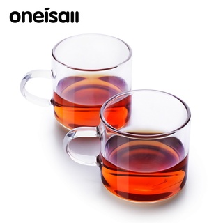 Oneisall ถ้วยชา Kungfu ขนาดเล็ก 100มล. 2ชิ้น