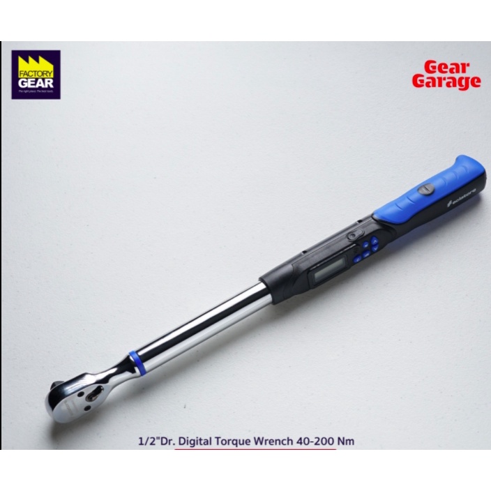 ประแจปอนด์ ECLATORQ NO.AWK4-200BN-O 1/2"Dr. Digital Torque Wrench 40-200 Nm Gear Garage By Factory gear