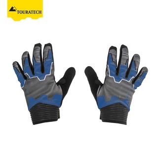 Gloves Touratech MX-Ride Blue ถุงมือขับขี่ มอเตอร์ไซค์ ถุงมือขี่ออฟโร้ด