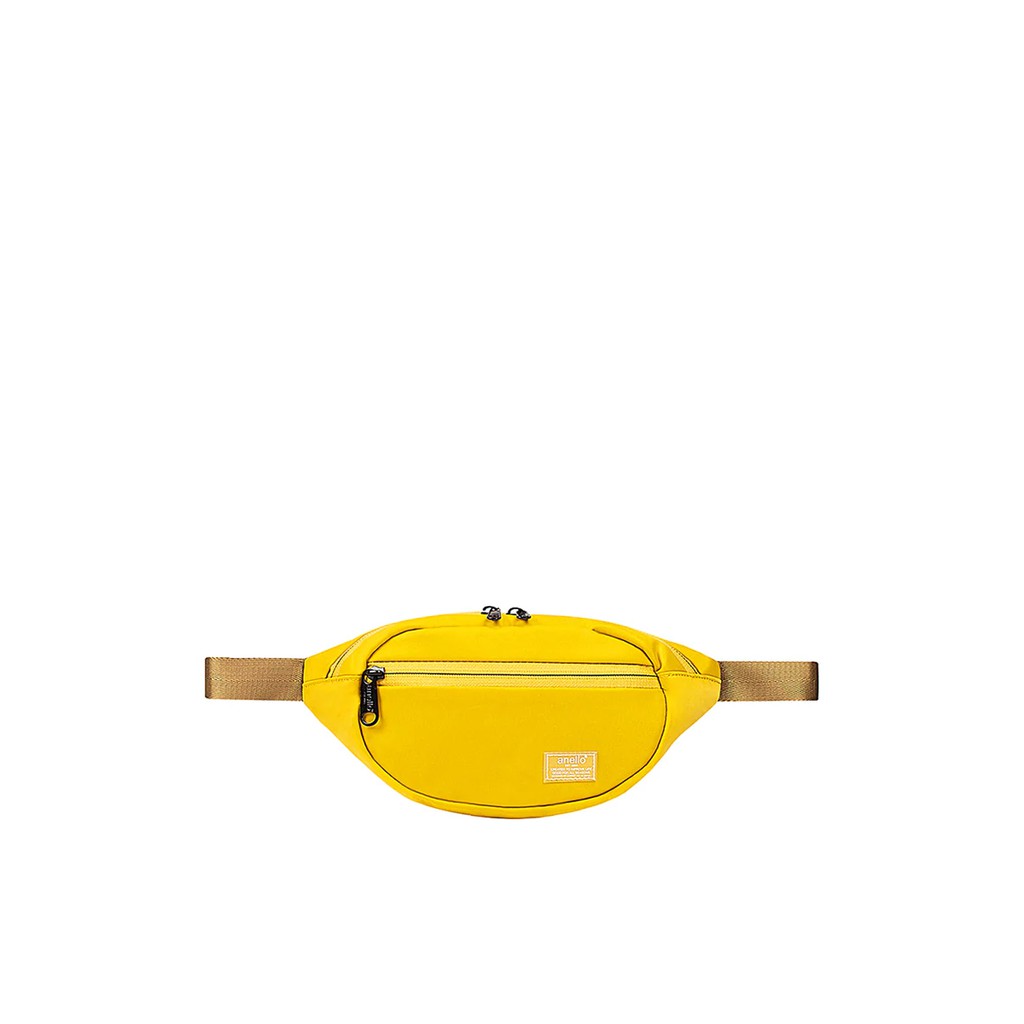 กระเป๋าคาดอก รุ่น PASUTERU OS-S004 สีเหลือง กระเป๋า ผู้หญิง กระเป๋าคาดอก  ANELLO  รุ่น  PASUTERU  ผลิตจากวัสดุไนล่อนเ