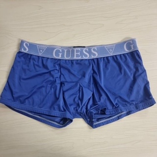 GUESS boxer กางเกงชั้นในชายทรงบ็อกเซอร์ มือสอง ผ้าโพลีเอสเตอร์ Size XL เอว 34-36”