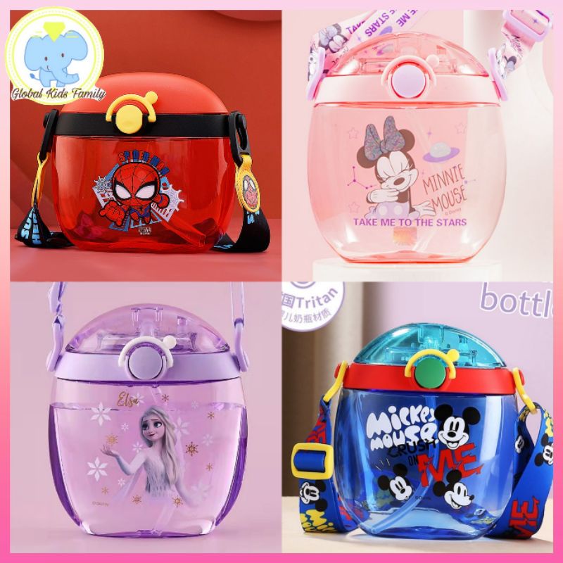 500ml Donuts Tritan Water Bottle Kids BPA Free Botol Air Budak