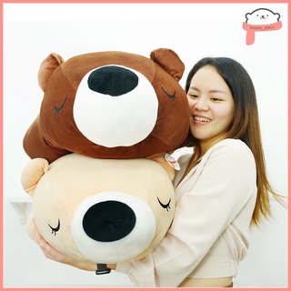 🔥พร้อมส่ง!!!🔥 ตุ๊กตาหมีขี้เซา110cm (35นิ้ว) (วิธีวัดดูในคลิปวีดีโอ)