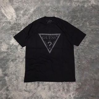 เสื้อยืด GUESS FULL BLACK COMPLETE TAG คุณภาพสูง ของแท้