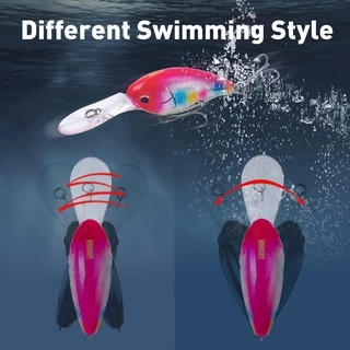 Kingdom OC-62 Crankbait Fishing Lure 62mm 21.8g Minnow Sinking & Floating Trolling Retrieving ประดิษฐ์ ABS Lure เหยื่อ Hard Wobblers ตกปลาทะเลเหยื่อตกปลาปลาคาร์พ