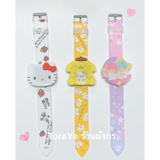 💥พร้อมส่ง💥นาฬิกาข้อมือDigital🌀ลายKitty🌀Purin🌀LittleTwinStars😊😊