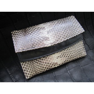 min purse python wallet  กระเป๋าถือหนังงู