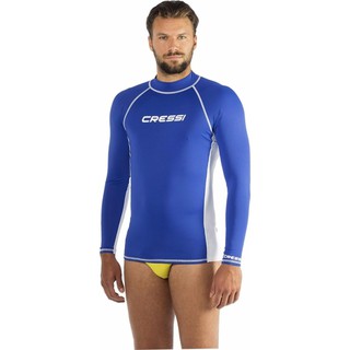 Cressi RASH GUARD ADULT LONG SLEEVE เสื้อ เสื้อแขนยาว  กีฬาทางน้ำ อุปกรณ์ว่ายน้ำ อุปกรณ์ดำน้ำ