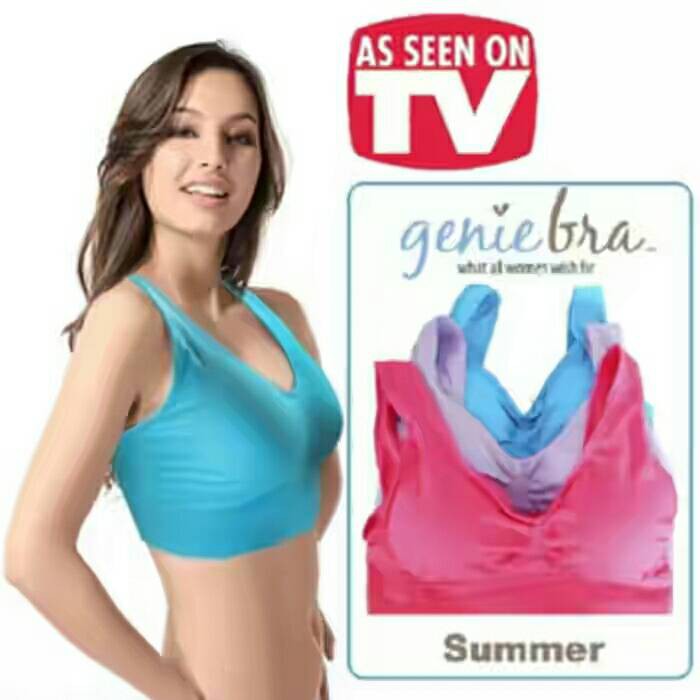 1 ชิ้น Seamless Women Genie Bra (**ไม่มีกล่องให้)