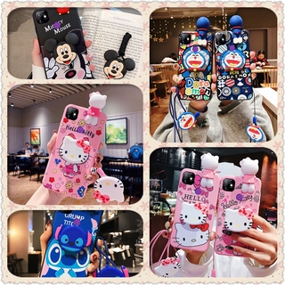 เคสโทรศัพท์มือถือ ซิลิโคนนิ่ม ลาย Itel Vision 1 Plus Itel Vision P36 พร้อมสายคล้องยาว น่ารัก แฟชั่น