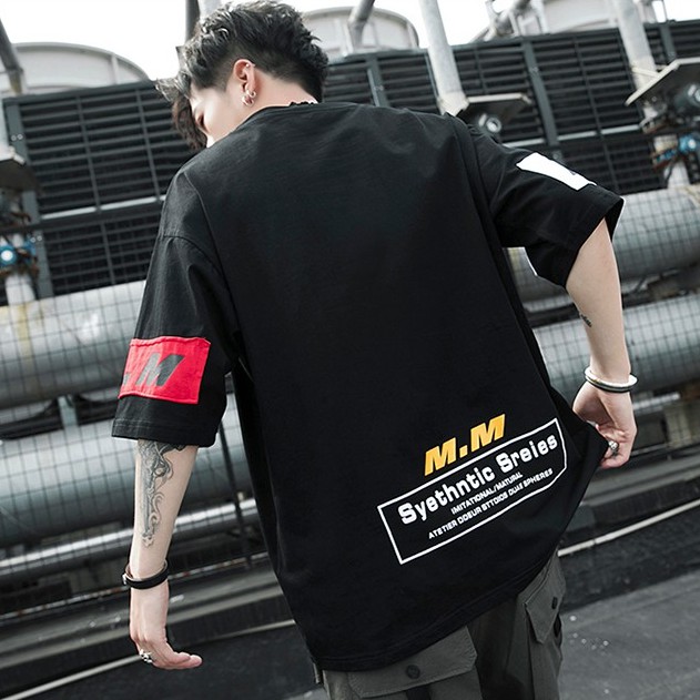 PX เสื้อยืดผู้ชาย เสื้อลำลอง T-Shirt oversize แฟชั่น ลายพิมพ์อังกฤษ เนื้อผ้าดี ราคาจากโรงงาน