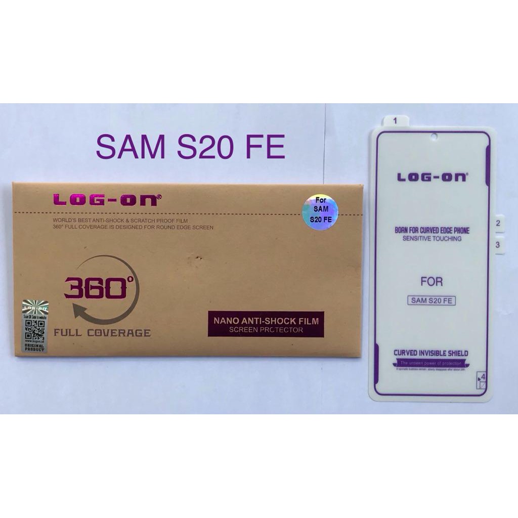 LOG ON ANTISHOCK SAMSUNG S20 FE ANTI SCRATCH JELLY
