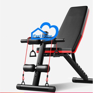 เก้าอี้ Sit Up 2in1 ม้านั่ง เครื่องออกำลังกายบริหารหน้าท้อง รุ่น AD189 เก้าอี้ซิทอัพ บริหารกล้ามเนื้อ พร้อมส่ง Feelhome