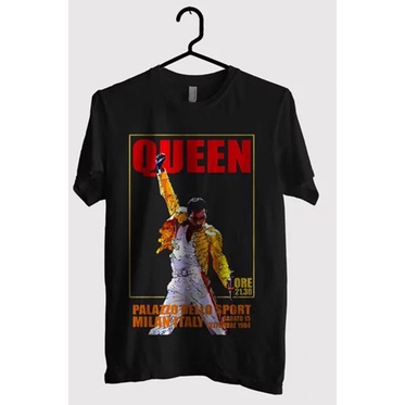 เสื้อยืด QUEEN BAND - QUEEN MILAN ITALY