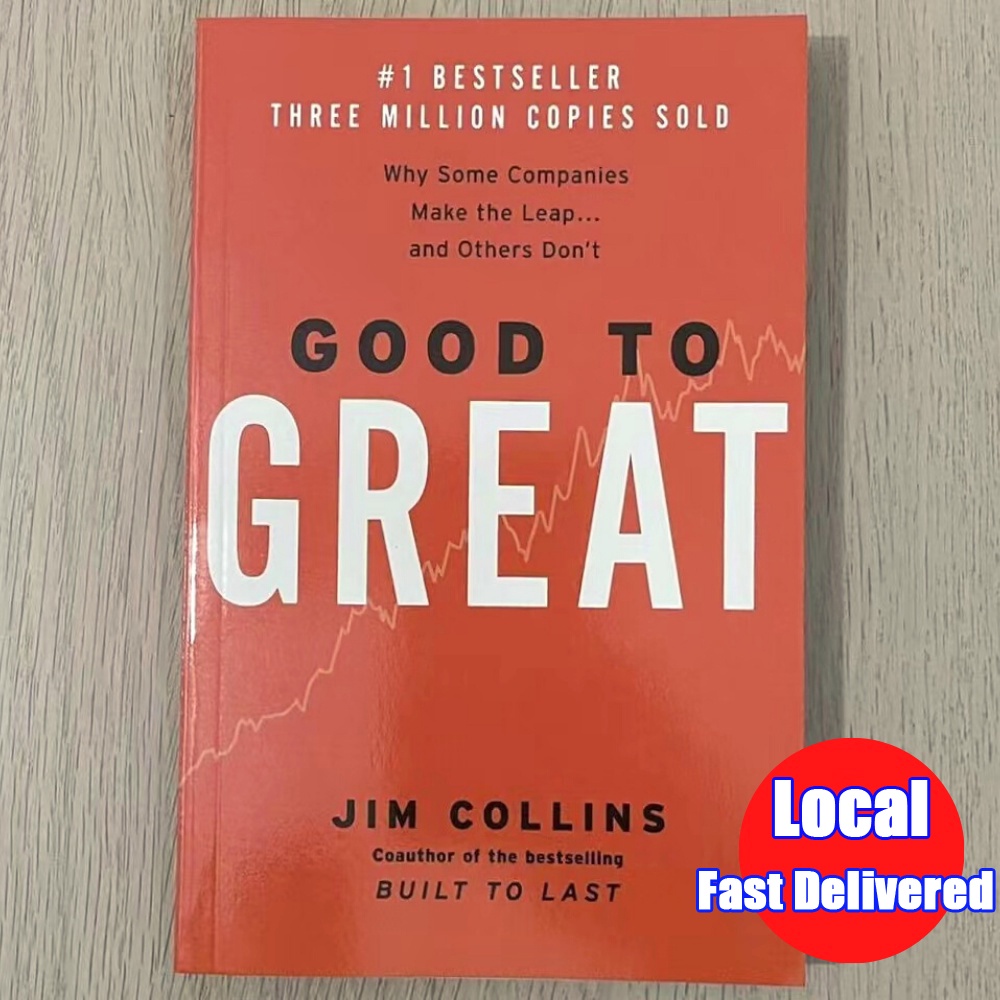 【หนังสือภาษาอังกฤษ】Brandnew Book Good to Great/Jim Collins from Excellent to Excellent English Jim·Collins