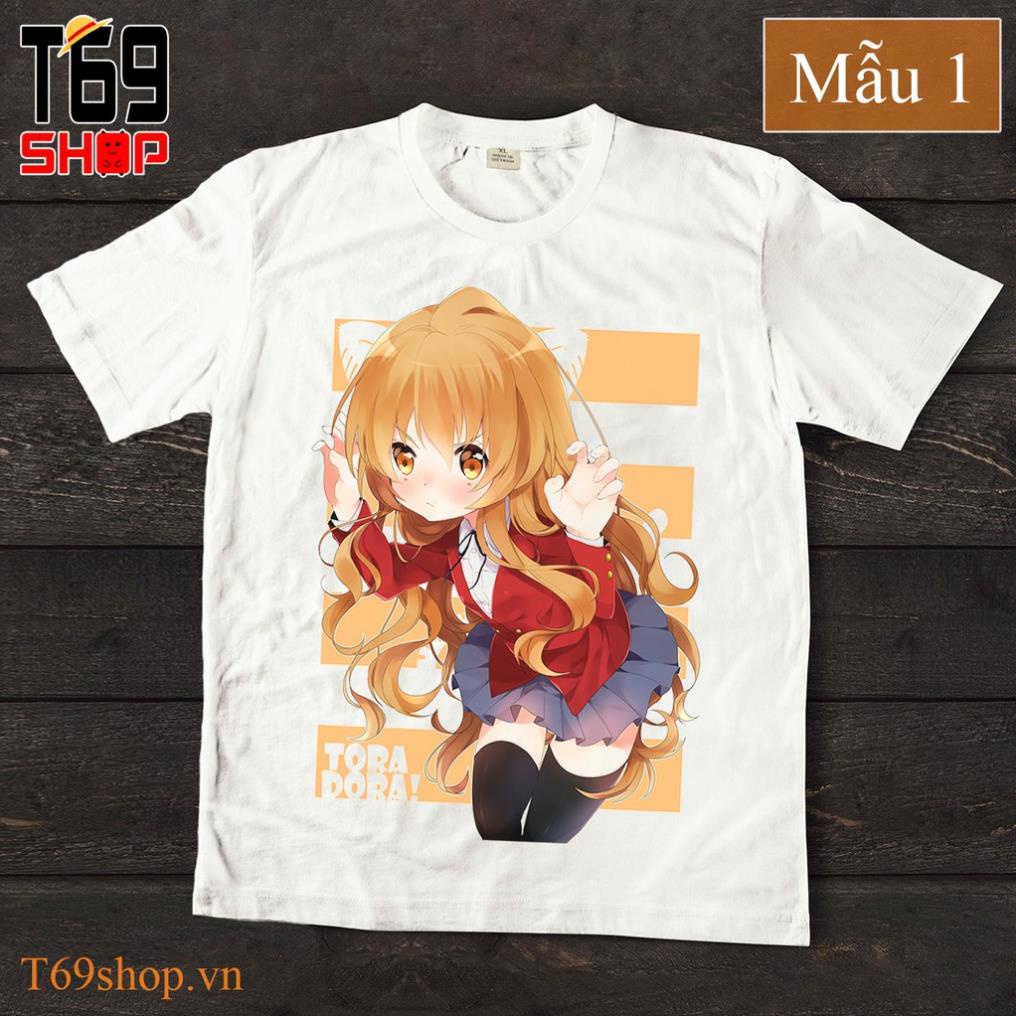 เสื้อยืดอนิเมะ Toradora (มีหลายลาย)