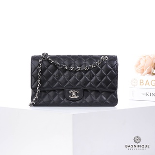 CHANEL CLASSIC 10 BLACK CAVIAR SHW