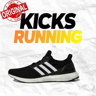 ของแท้100% adidad Ultra Boost 5.0 DNA black and white running shoes