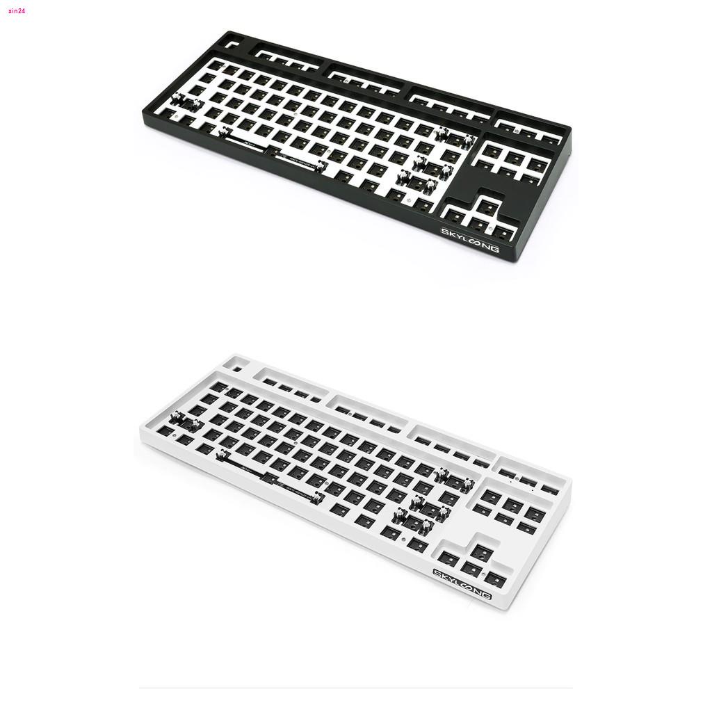 คีย์บอร์ด GK87XS TKL Hot swappable ไฟ RGB GK87 คัสคอมคีย์บอร์ด Bluetooth Custom Mechanical keyboard