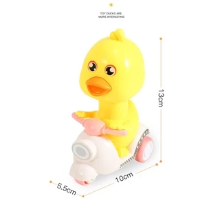 รวม ของเล่นไขลาน ไม่ต้องใช้ถ่าน ของเล่น เป็ดน้อยขี่รถ กดหัววิ่งได้ เป็ด scooter กบ ลูกเจี๊ยบ ไขลาน