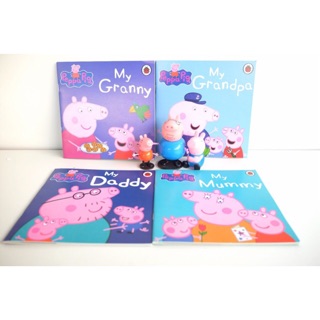 หนังสือ peppa pig ชุด 4 เล่ม พร้อม cd เสียง