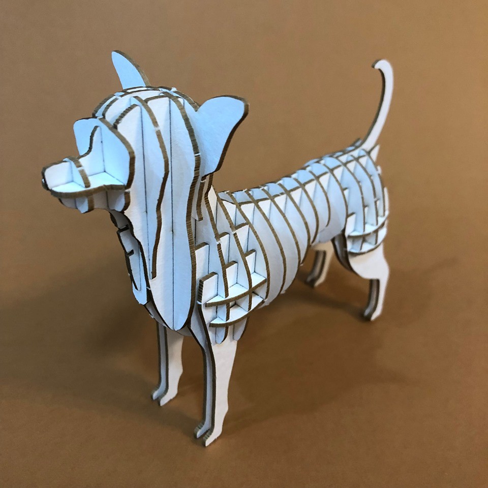 Chihuahua 3D Puzzle