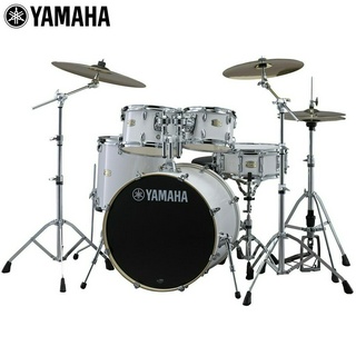 [สอบถามก่อนสั่ง] Yamaha® Stage Custom Birch (SBP2F5 + HW780) กลองชุด 5 ใบ (Pure White) ไม้เบิร์ช ** ประกัน 1 ปี **