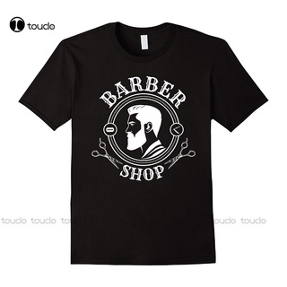 เสื้อคู่รัก Camiseta informal de manga corta para hombre, ropa informal creativa, Retro, para barbería, Xs-5Xl