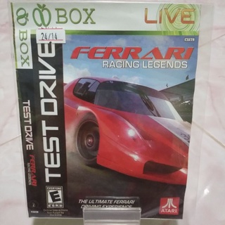 แผ่นเกมส์เอ็กบ็อกซ์ Xbox 360 Ferrari Racing Legends