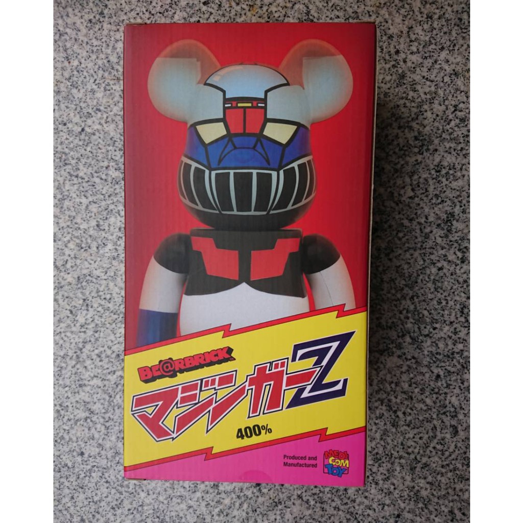 Bearbrick 400% Mazinger Z ของแท้