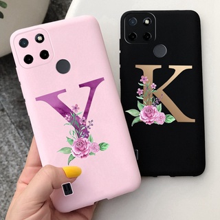 เคสซิลิโคนนิ่ม ลายตัวอักษร RMX3265 สําหรับ Realme C25Y Realme C25Y C 25 Y 2021