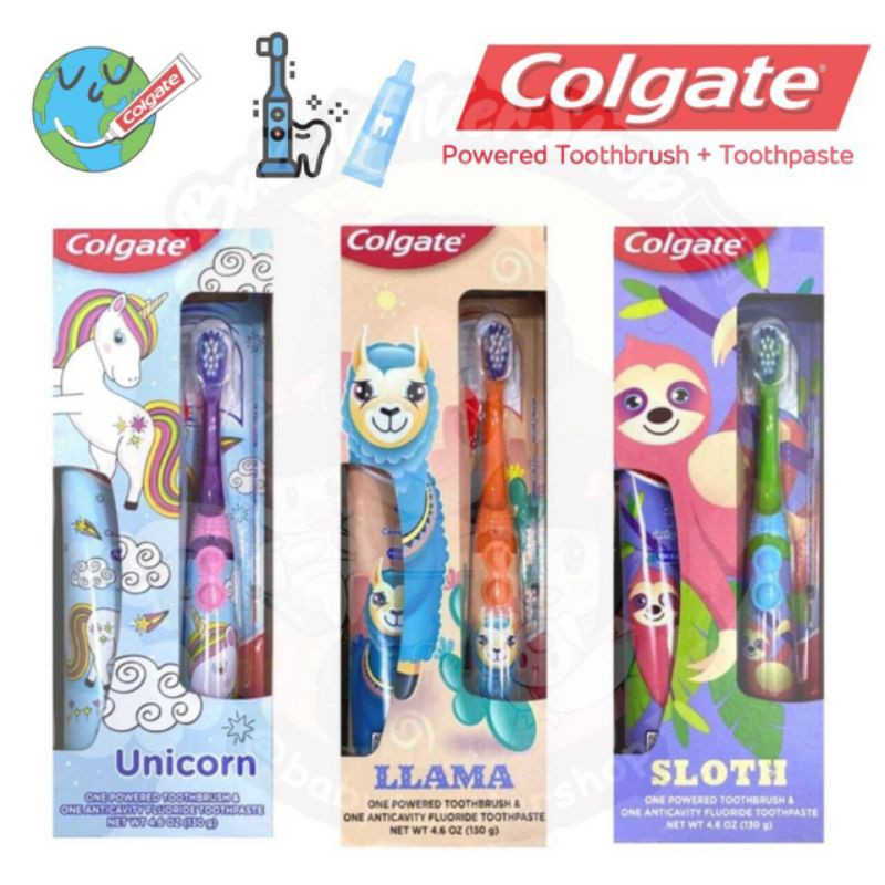 colgate sloth toothbrush
