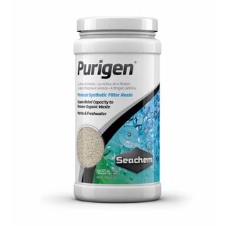 Seachem Purigen วัสดุกรองของเสีย ammonia/nitrite/nitrate และช่วยดูดสี ขนาด 100ml 250ml และ 500ml