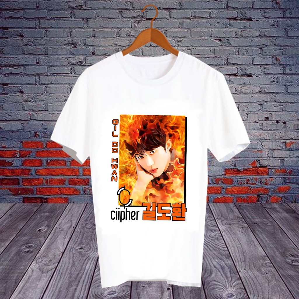 เสื้อยืดดารา Fanmade แฟนเมด คำพูด แฟนคลับ ศิลปินเกาหลี KP94 - Gil Do Hwan ciipher