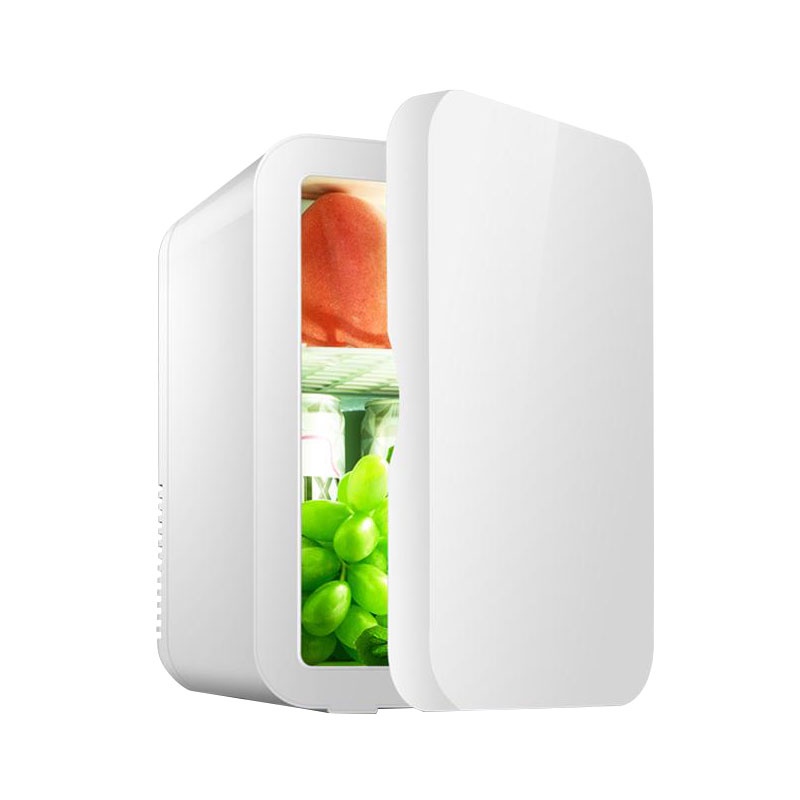 Mondial สองชั้น มินิ ตู้เย็น  ตู้เย็นมือถือ ตู้เย็นพกพา ตู้เย็นมินิ สามารถใช้ในบ้านและรถยนต์