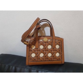 WALKER BASKET-WEAVE MICRO SATCHEL 80432