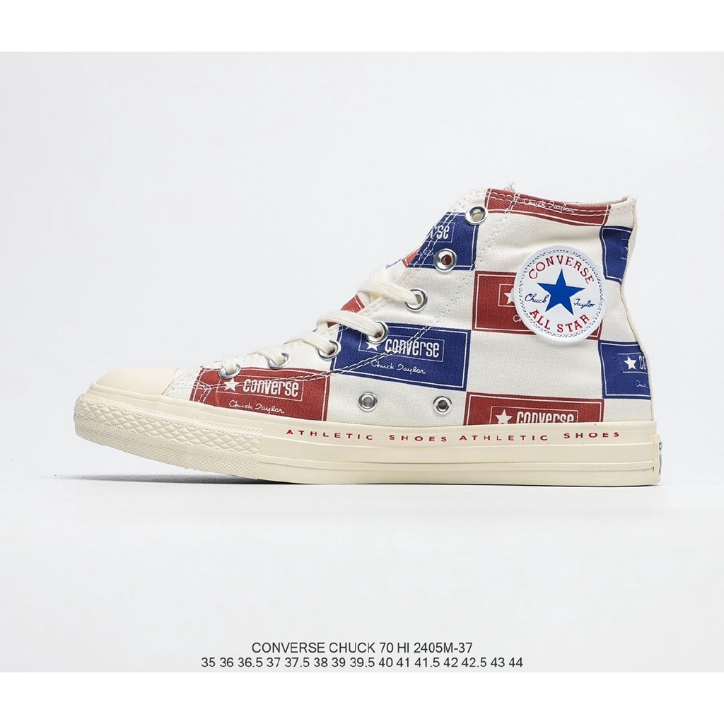 Converse All Star Converse ความงาม Retro ดอกไม้อินเดียผู้ชายและผู้หญิง ...