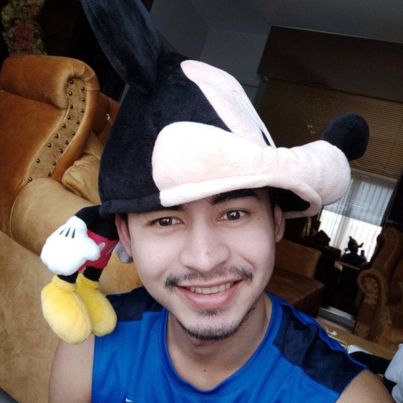 หมวกตุ๊กตา หมวกตัวห้อย มิกกี้เม้าส์ Mickey mouse ลิขสิทธิ์แท้ ป้ายดิสนีย์ ไซส์58ซม. ปรับขนาดได้ สภาพสมบูรณ์ หายากสุดๆ ราคาถูก Shopee Lazada