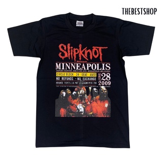 เสื้อยืดผ้าฝ้ายพรีเมี่ยมเสื้อวง Slipknot ลายวงขายดี เสื้อวงร็อค เสื้อวงดนตรี สกรีนสวย รับประกันคุณภาพจากทางร้าน!!