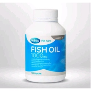 Mega Fish Oil 1000mg ขนาด100เม็ด