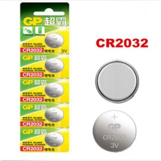 New ถ่าน GP CR2032 27A GP 23A LR44 ของแท้100% Alkaline Battery 12V. ถ่านกริ่งไร้สาย รีโมตรถยนต์ Car Remote Door Remote